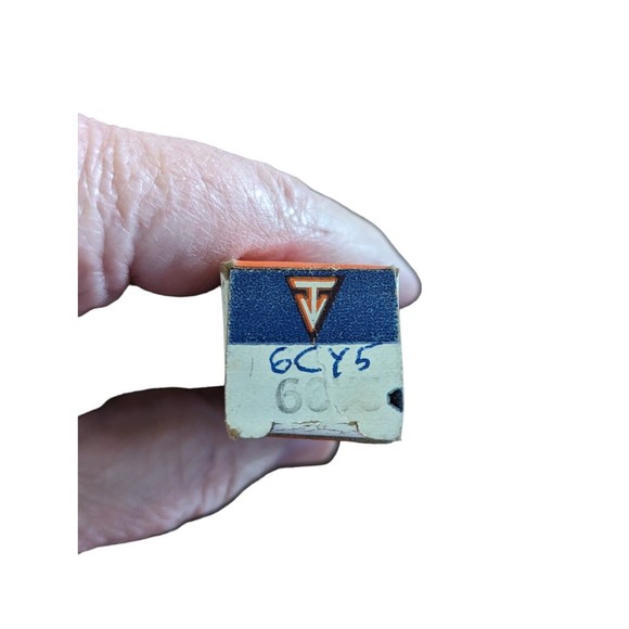 Vintage Triad 6CY5 Screen Grid Tetrode TV Tuners Audio Vacuum Tube Valve Radio - Picture 2 of 4